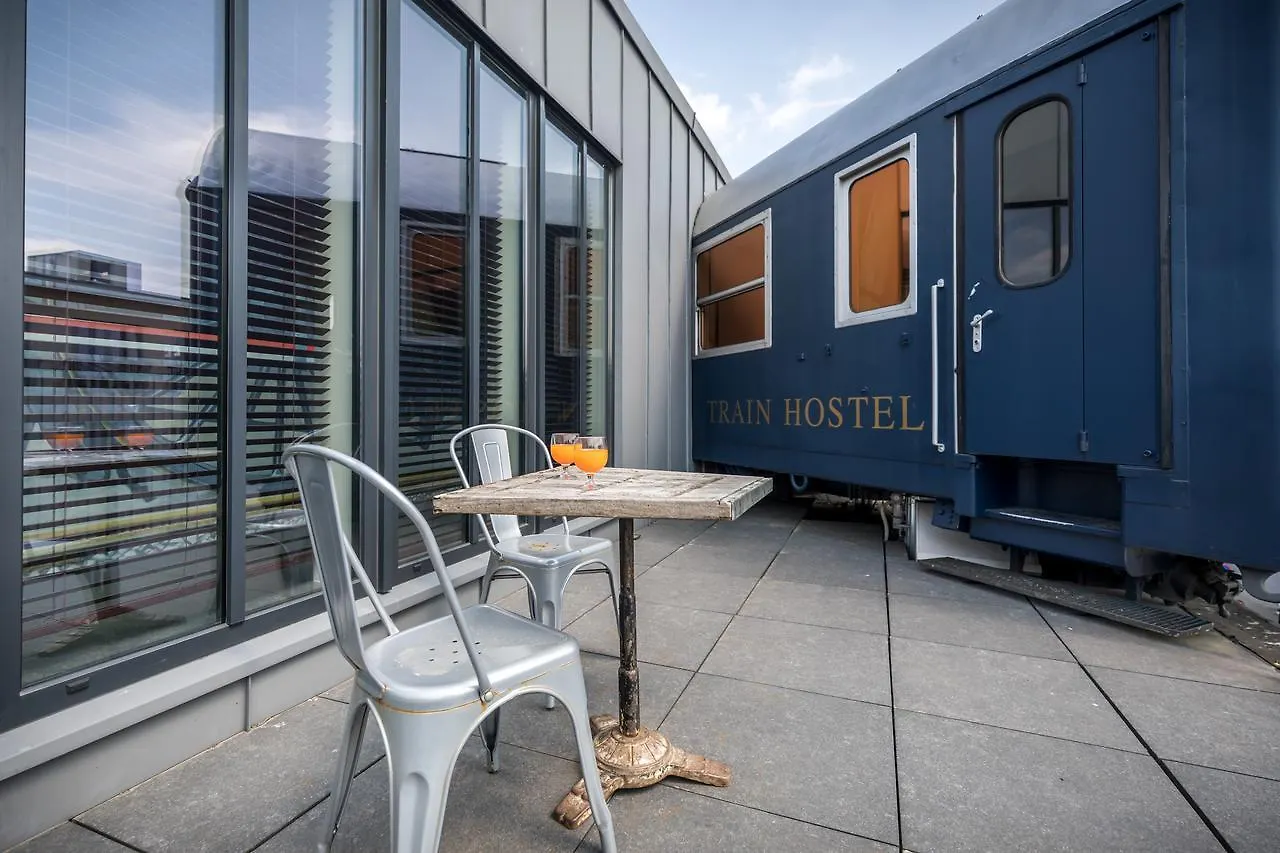 Train Cabin Hostel Schaerbeek Bryssel
